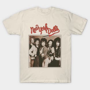 new york dolls retro 90s T-Shirt